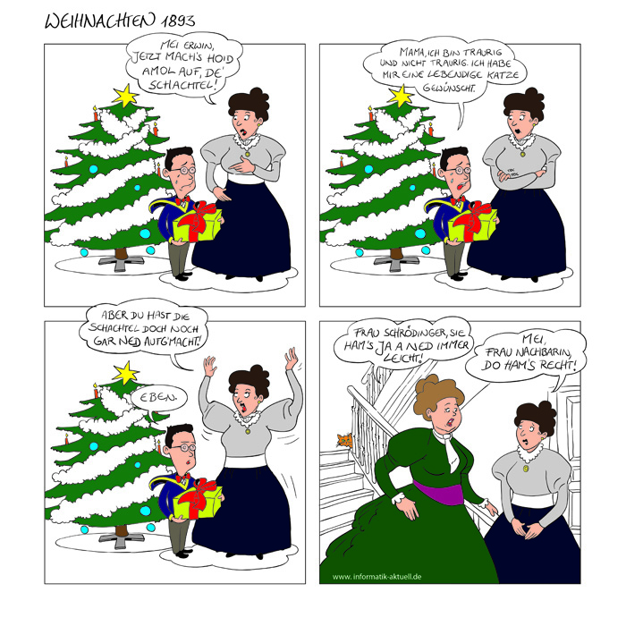 Weihnachten bei Schrödingers © Alkmene Verlags- und Mediengesellschaft mbH