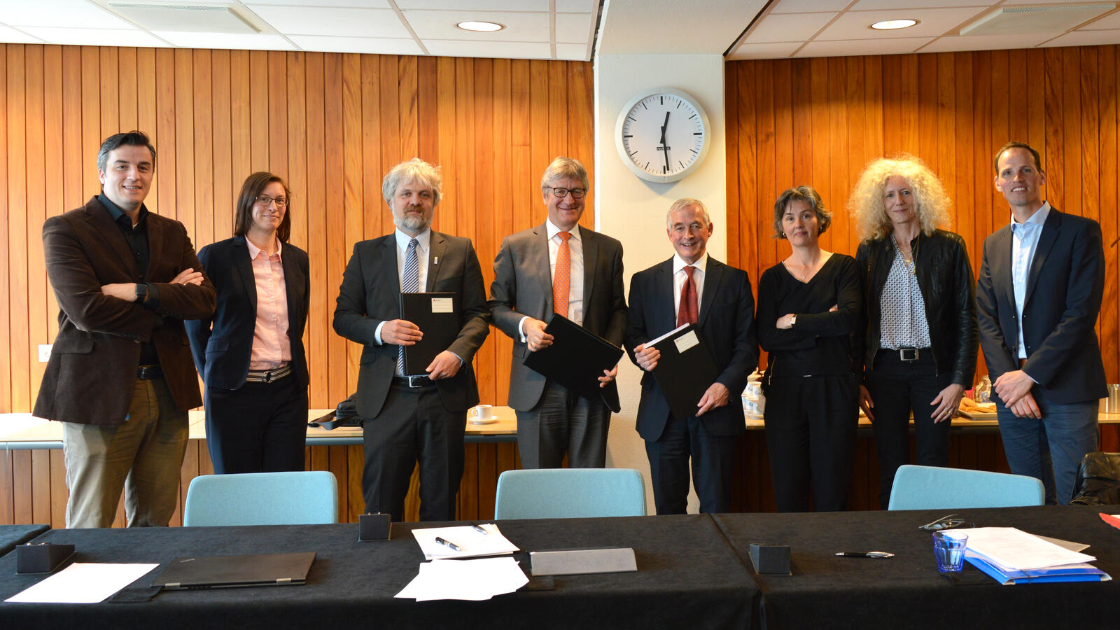 Partner aus Delft, Jülich und Aachen: Kooperationsvereinbarung in den Quantenwissenschaften © TU Delft