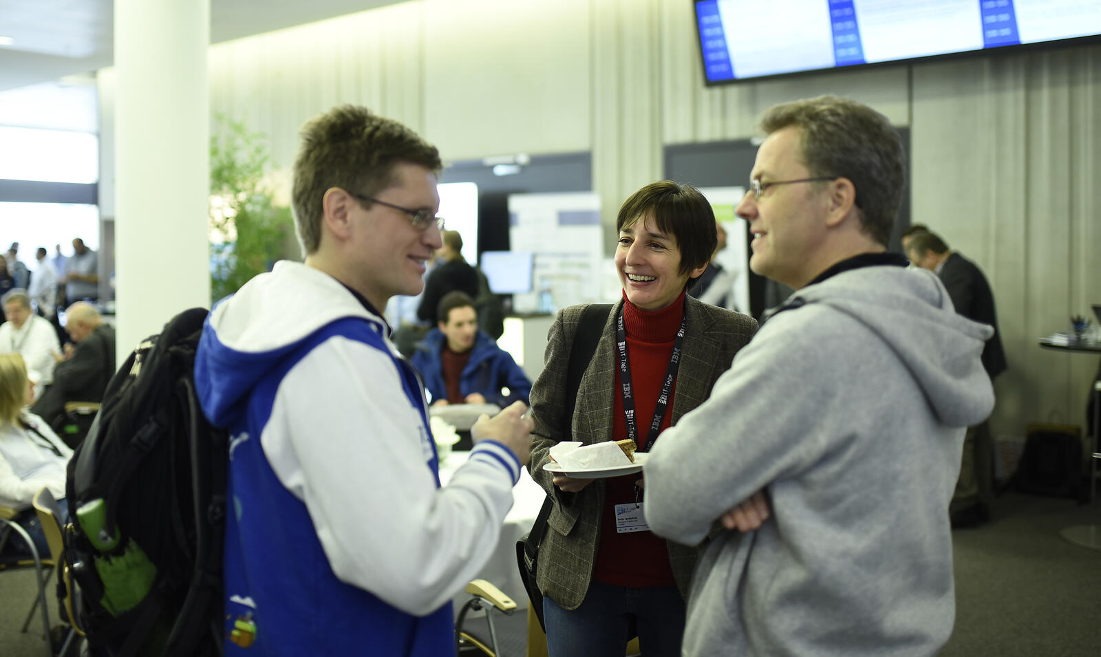 Gute Gespräche am Rand der Konferenz<br>© IT-Tage / Alkmene Verlag