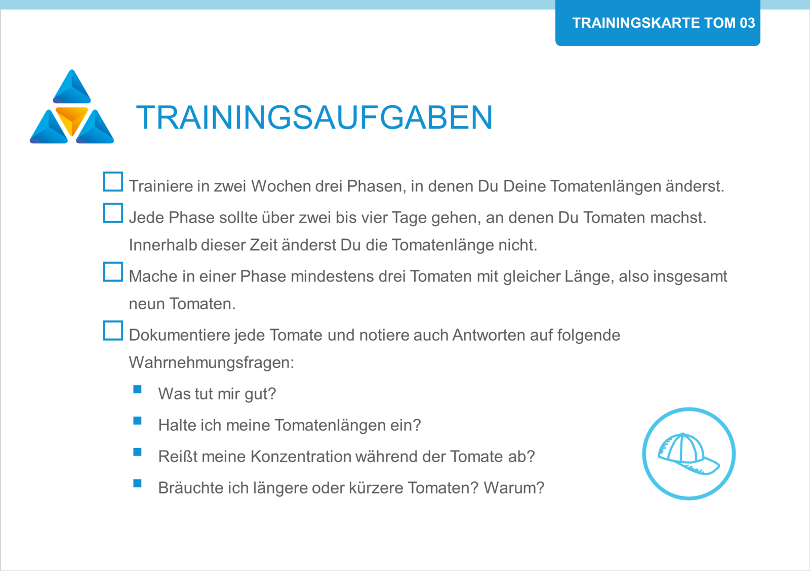 Abb.11: "Spiele mit der Zeit" – Vorderseite. © Agile Moves Team 