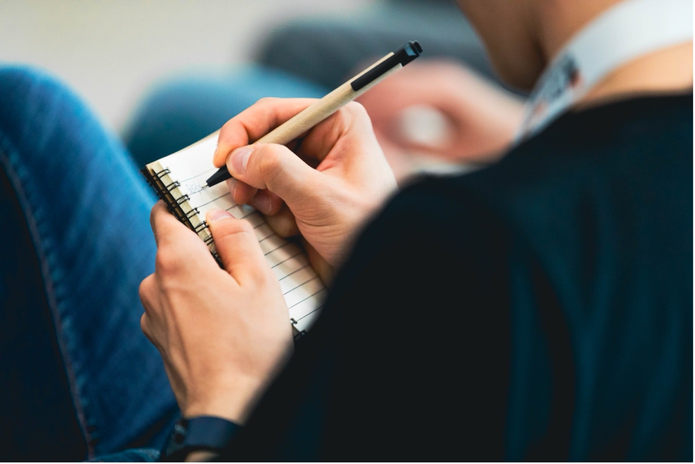 Abb. 2: Schreiben mit der Hand ist wesentlicher Bestandteil vom Journaling. © Schlachtplan GmbH