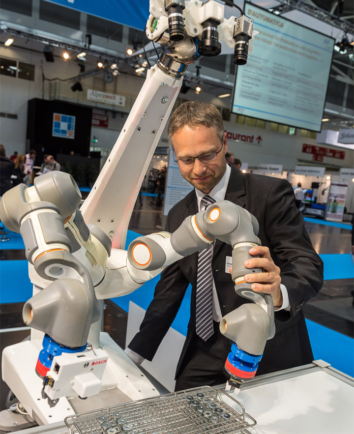 Robotik: AUTOMATICA 2016 zeigt Zukunftstechnologie (21.-24. Juni 2016 in München)